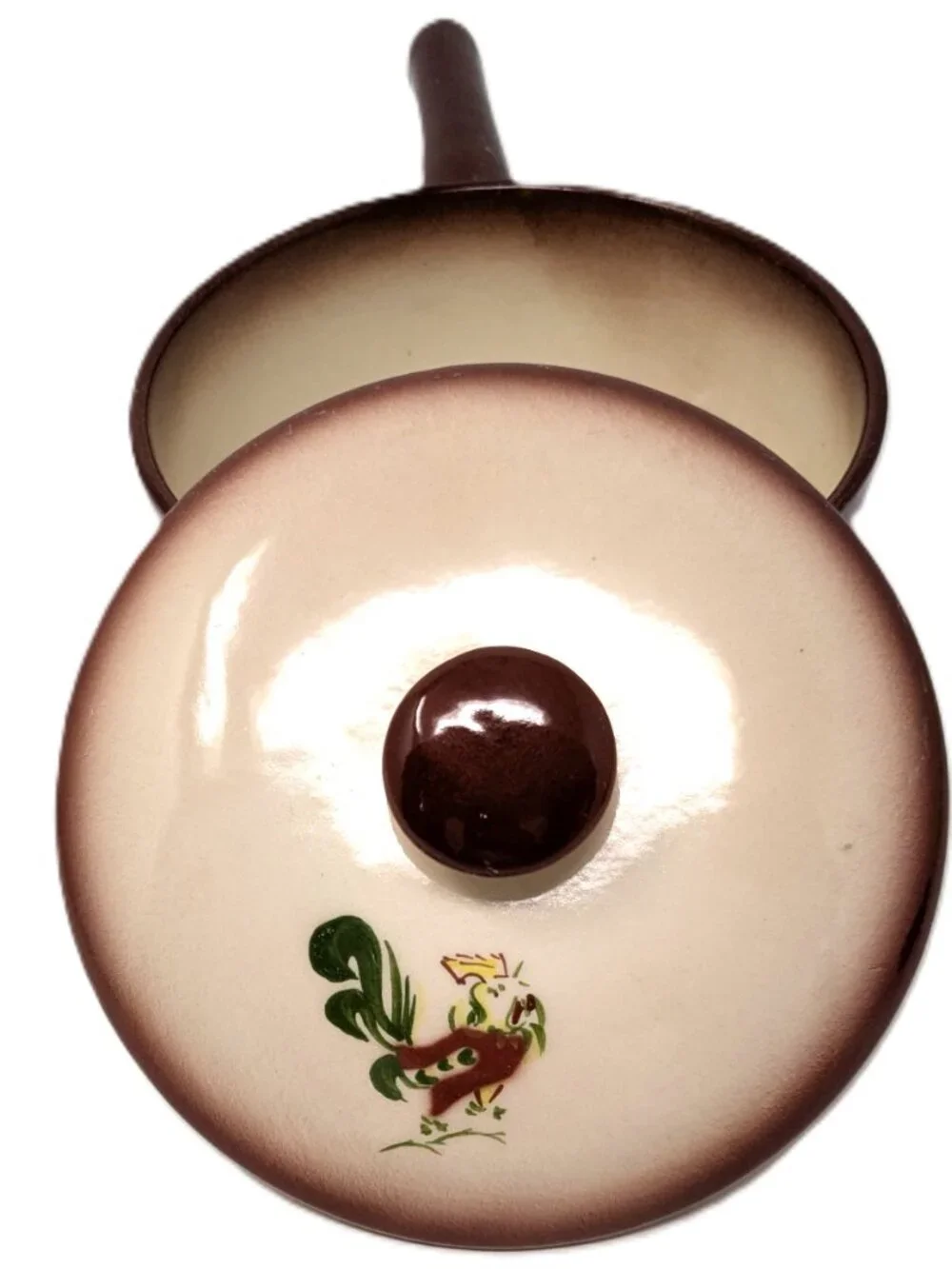 Brock of California Chanticleer Rooster Casserole sauce Pot 5